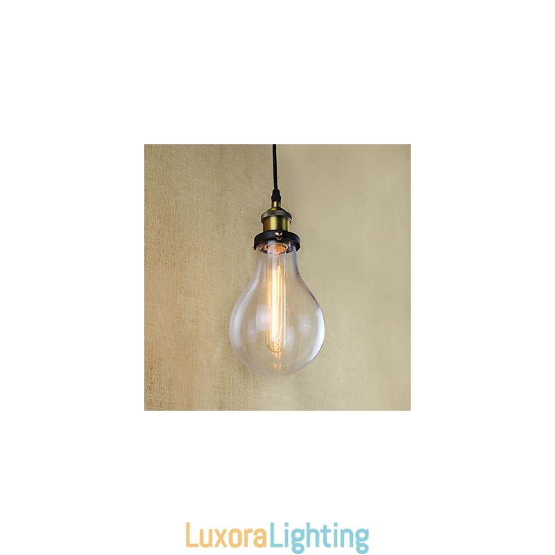 Designer Touch Decorative Pendant Lights Rustic Lodge Vintage Retro Metal