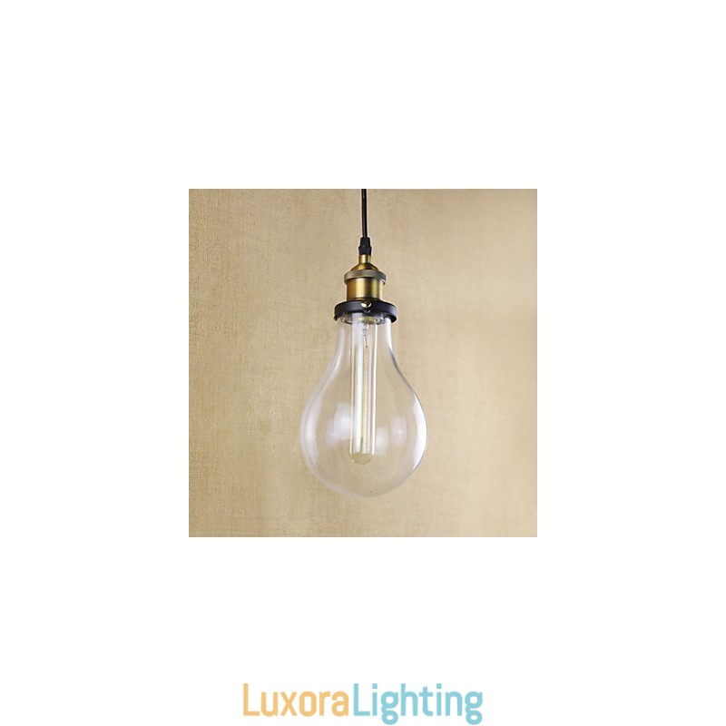 Designer Touch Decorative Pendant Lights Rustic Lodge Vintage Retro Metal