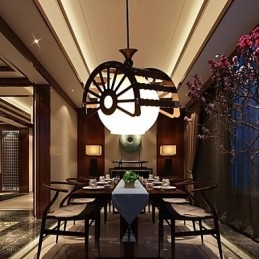 Designer Touch Decorative Modern Retro Style Of The Ancients For Classic Wooden Chandelier Lamp Lighting