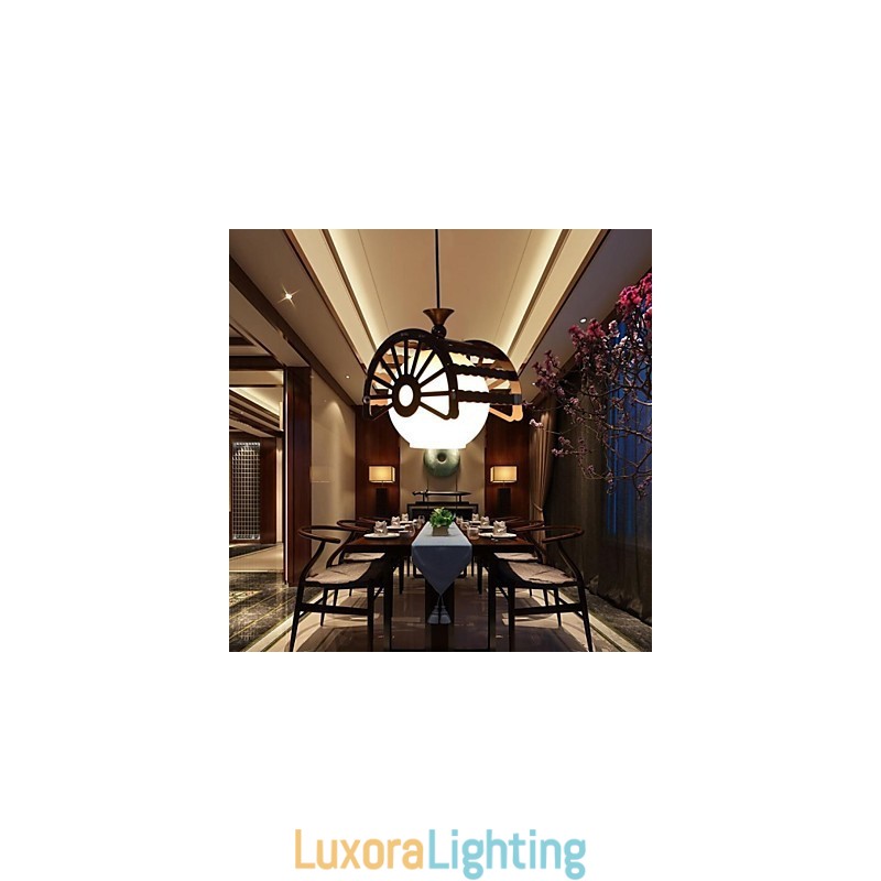 Designer Touch Decorative Modern Retro Style Of The Ancients For Classic Wooden Chandelier Lamp Lighting