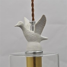 Designer Touch Decorative Creative bird Glass Chandelier Pendant Light with Glass Shade