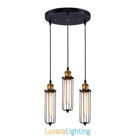 Designer Touch Decorative Line Country Industrial Style Creative Gladiator Restoring Ancient Ways Single Head Droplight Pendant Light