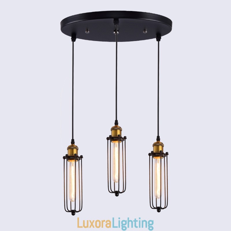 Designer Touch Decorative Line Country Industrial Style Creative Gladiator Restoring Ancient Ways Single Head Droplight Pendant Light