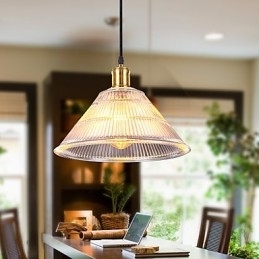 Designer Touch Decorative Contracted American Rural Industrial Glass Retro Droplight Falls Lamp