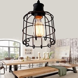 Designer Touch Decorative Pendant Lights Mini Style Rustic Lodge Retro Country Garage Metal