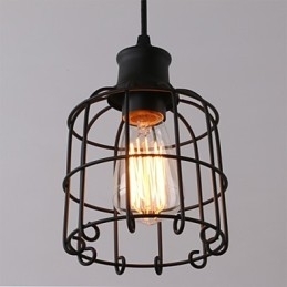Designer Touch Decorative Pendant Lights Mini Style Rustic Lodge Retro Country Garage Metal