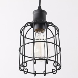 Designer Touch Decorative Pendant Lights Mini Style Rustic Lodge Retro Country Garage Metal