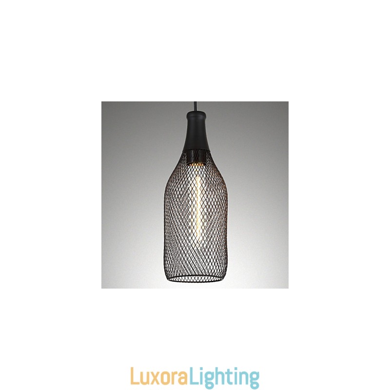 Designer Touch Decorative Amercian Loft Vintage Bottle Pendant Lamp and Decorate Droplight
