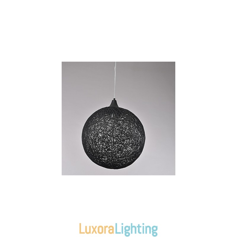 Designer Touch Decorative American country ball type creative paper rattan Chandelier