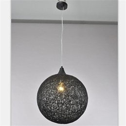 Designer Touch Decorative American country ball type creative paper rattan Chandelier