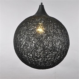 Designer Touch Decorative American country ball type creative paper rattan Chandelier
