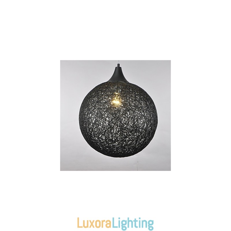 Designer Touch Decorative American country ball type creative paper rattan Chandelier