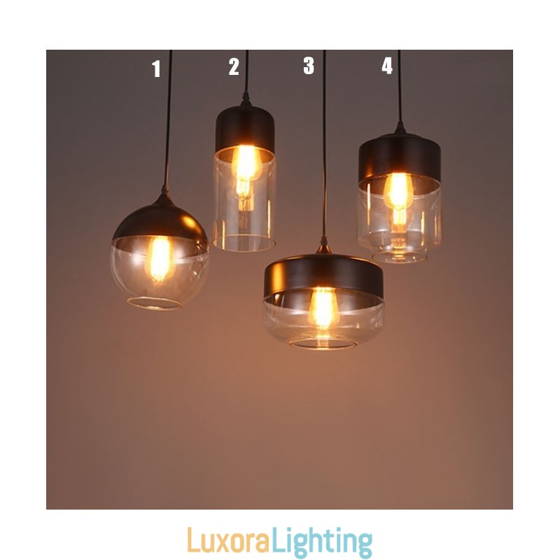 Designer Touch Decorative The Nordic Creative Stair Shop'S Art Wrought Iron Glass Chandelier Lamp