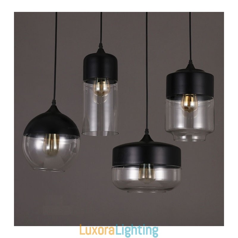 Designer Touch Decorative The Nordic Creative Stair Shop'S Art Wrought Iron Glass Chandelier Lamp