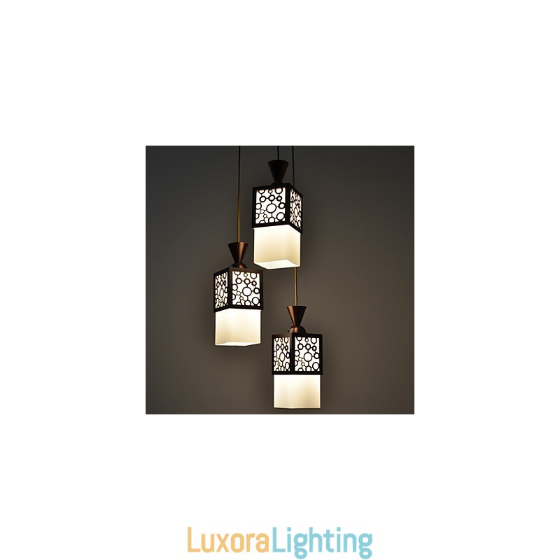 Designer Touch Decorative American Country Woodiness Droplight Lamp Light