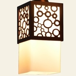 Designer Touch Decorative American Country Woodiness Droplight Lamp Light