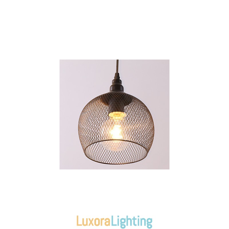 Designer Touch Decorative Pendant Lights Mini Style Rustic Lodge Retro Country Garage Metal