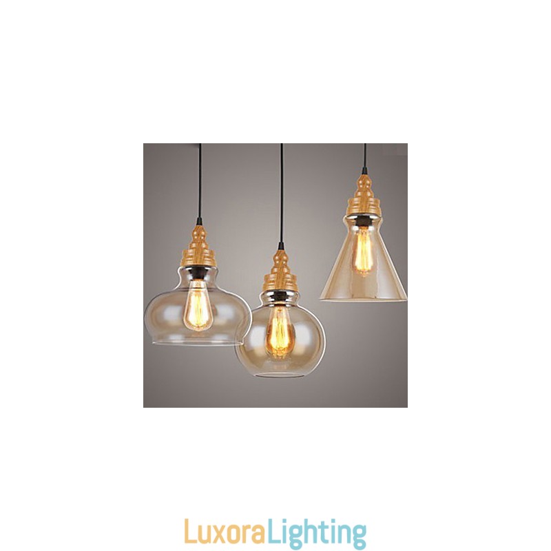 Designer Touch Decorative Northern American Creative Wood Grain Crystal Lamp Restoring Ancient Ways Lamp Light