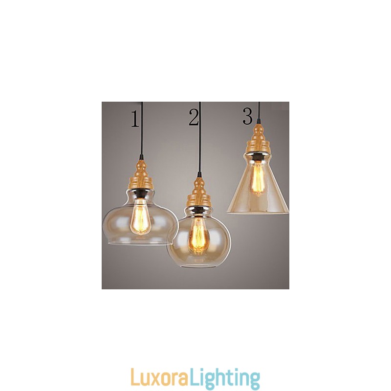 Designer Touch Decorative Northern American Creative Wood Grain Crystal Lamp Restoring Ancient Ways Lamp Light