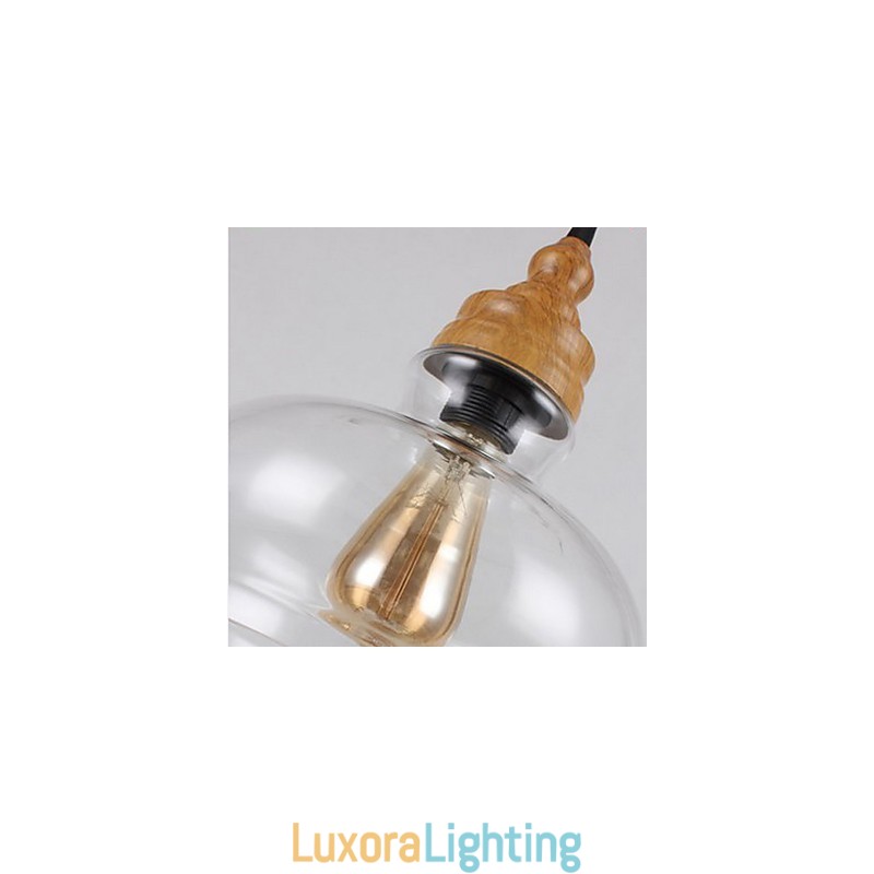 Designer Touch Decorative Northern American Creative Wood Grain Crystal Lamp Restoring Ancient Ways Lamp Light