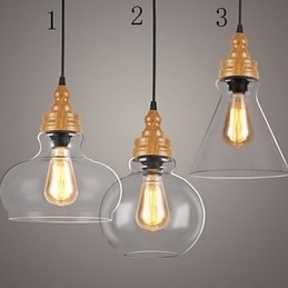 Designer Touch Decorative Northern American Creative Wood Grain Crystal Lamp Restoring Ancient Ways Lamp Light