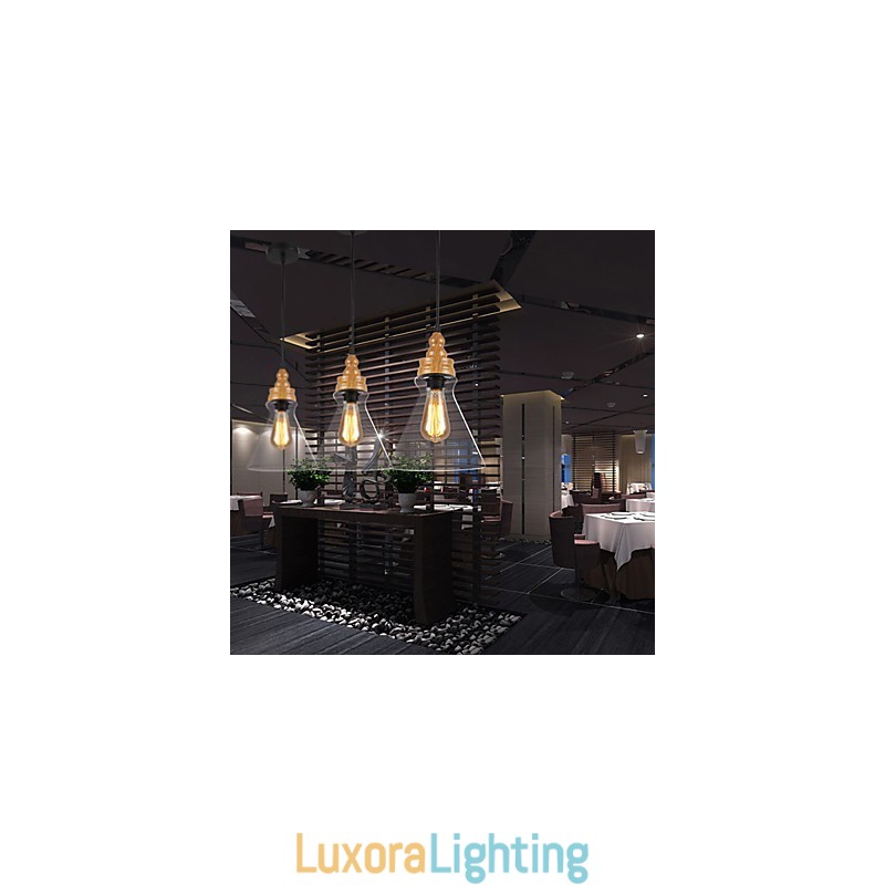 Designer Touch Decorative Northern American Creative Wood Grain Crystal Lamp Restoring Ancient Ways Lamp Light