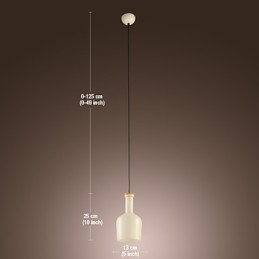 Designer Touch Decorative Modern Contemporary Mini Style Painting Pendant Light