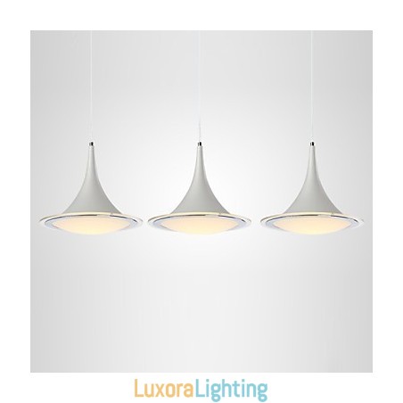 Designer Touch Decorative Trumpet Pendant Light Droplight Acrylic Chandelier