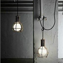 Designer Touch Decorative Country Electroplated Metal Pendant Light Garage
