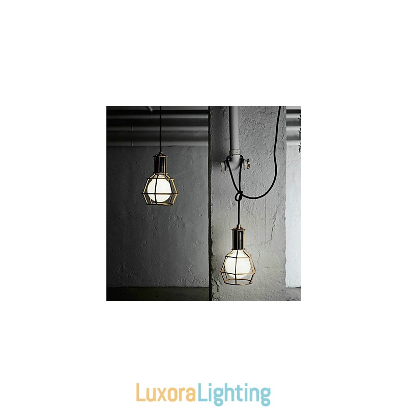 Designer Touch Decorative Country Electroplated Metal Pendant Light Garage