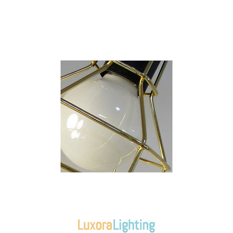 Designer Touch Decorative Country Electroplated Metal Pendant Light Garage