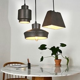 Designer Touch Decorative American Country Retro Glass Chandelier Rusty Sitting Droplight