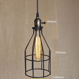 Designer Touch Decorative Americange Industrial Retro Small Chandelier