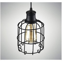Designer Touch Decorative Edison Vintage Light Pendant Lamp Fixture Chandelier Cage Lampshade