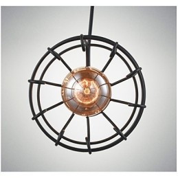 Designer Touch Decorative Edison Vintage Light Pendant Lamp Fixture Chandelier Cage Lampshade