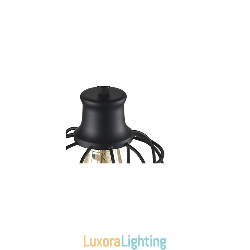 Designer Touch Decorative Edison Vintage Light Pendant Lamp Fixture Chandelier Cage Lampshade