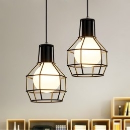 Designer Touch Decorative Pendant Lights Traditional Classic Vintage Retro Country Garage Metal