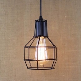 Designer Touch Decorative Pendant Lights Traditional Classic Vintage Retro Country Garage Metal