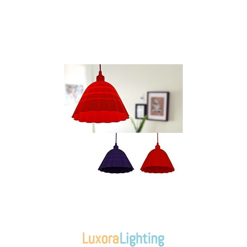 Designer Touch Decorative Silicone Pendant Light Modern Contemporary Living Bed Dining Kids