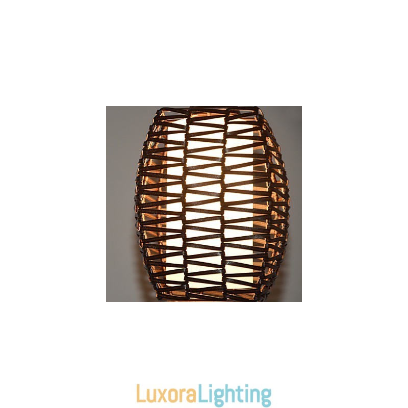 Designer Touch Decorative Cany Art Weaving Classical Contracted Droplight Lamp Light