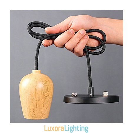 Designer Touch Decorative Country Mini Style Others Wood Bamboo Pendant Light Garage