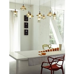Designer Touch Decorative Modern Contemporary Glass Pendant Light