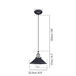 Designer Touch Decorative Pendant Lights Traditional Classic Vintage Retro Metal