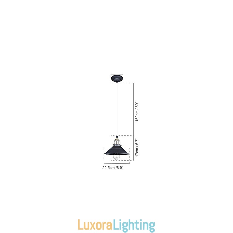 Designer Touch Decorative Pendant Lights Traditional Classic Vintage Retro Metal