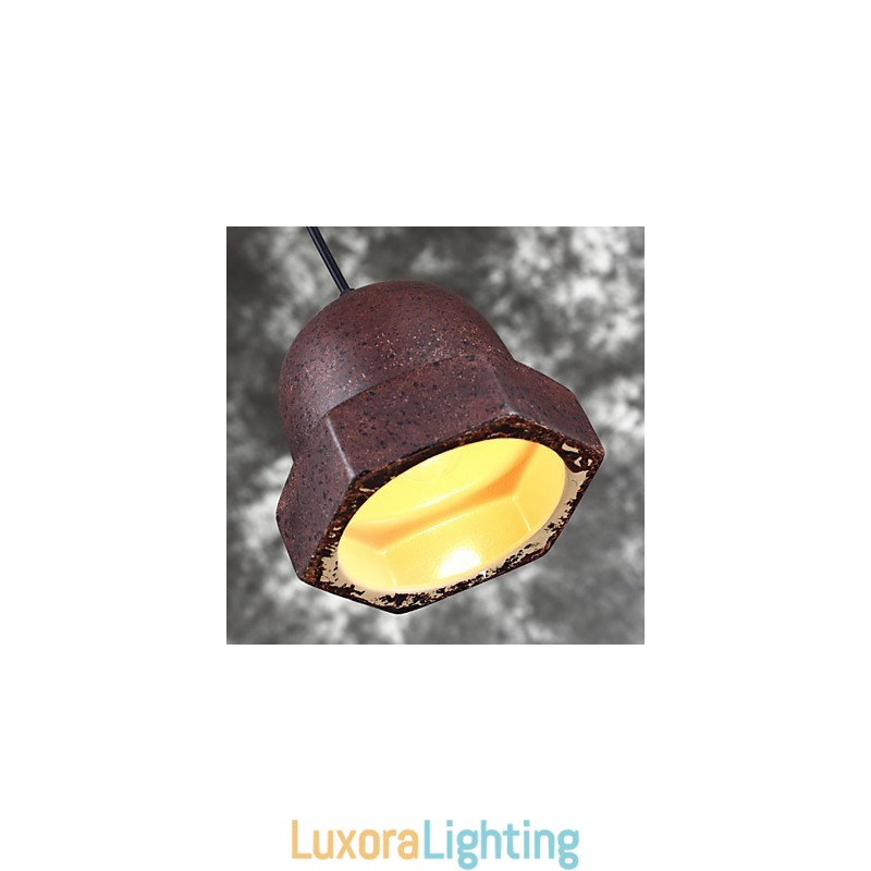 Designer Touch Decorative Edison Vintage Industrial Lighting Ceramic Lamp Suspension Luminaire Hanging Lighting For Home Decorate