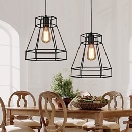 Designer Touch Decorative Geometrical Line Diamond Wrought Iron Chandelier Pendant Light Modern Contemporary