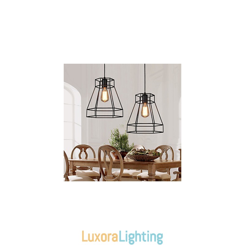 Designer Touch Decorative Geometrical Line Diamond Wrought Iron Chandelier Pendant Light Modern Contemporary