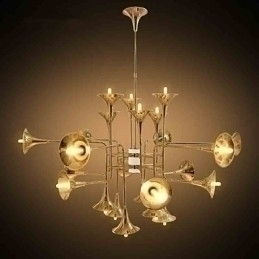 Designer Touch Decorative Country Mini Style Electroplated Metal Chandelier