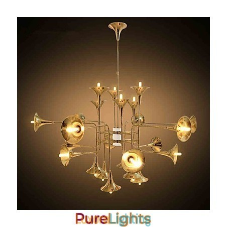 Designer Touch Decorative Country Mini Style Electroplated Metal Chandelier