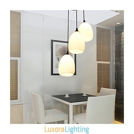 Designer Touch Decorative Contemporary And Contracted L Creative Glass Ball Meals Chandelier Lamp Light